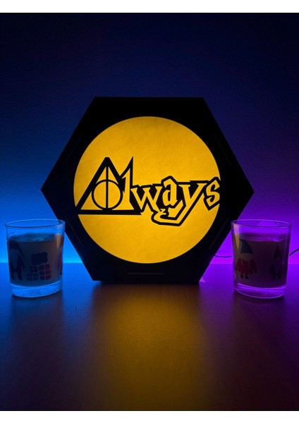 Şık ve Sıcak Renkli Masaüstü Dekoratif Lamba, Evinizin Atmosferini Güzelleştirir