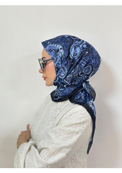 Meduse Desen Eşarp - Lacivert modelleri