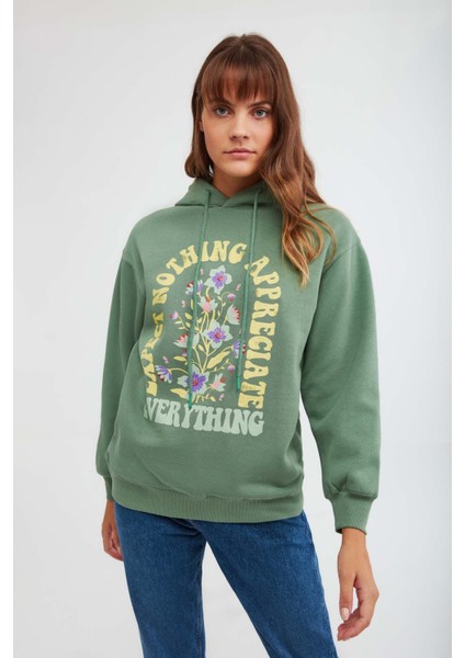 Vıva Comfort Yeşil Sweatshirt