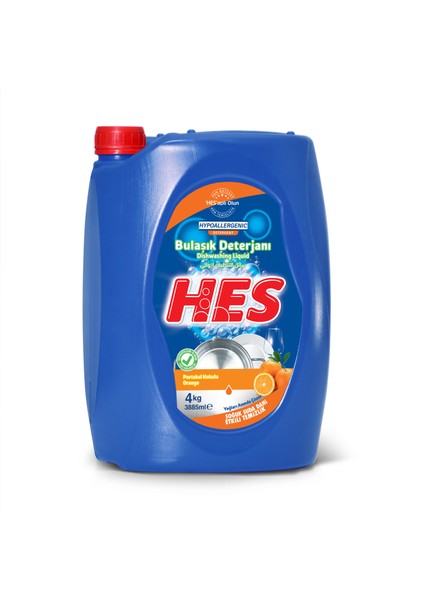Sıvı Bulaşık Deterjanı Portakal 4 kg