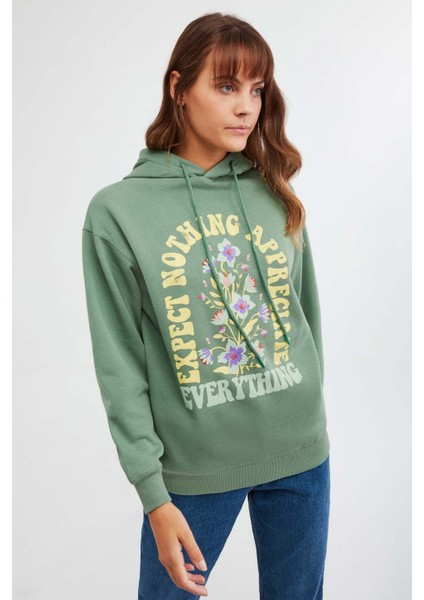Vıva Comfort Yeşil Sweatshirt modelleri
