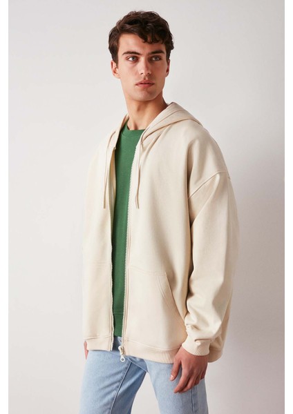 Utılıty Comfort Ekru Sweatshirt modelleri