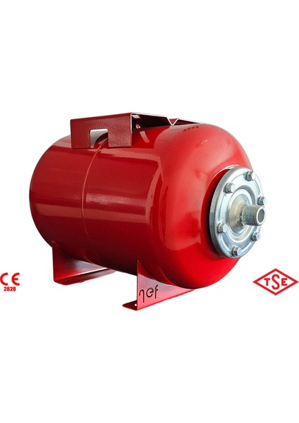 24 Lt 10 Bar Yatay Kapalı Genleşme Tankı