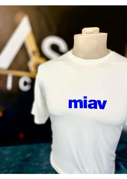 - Cotton Penye Unisex Miav Basıkılı