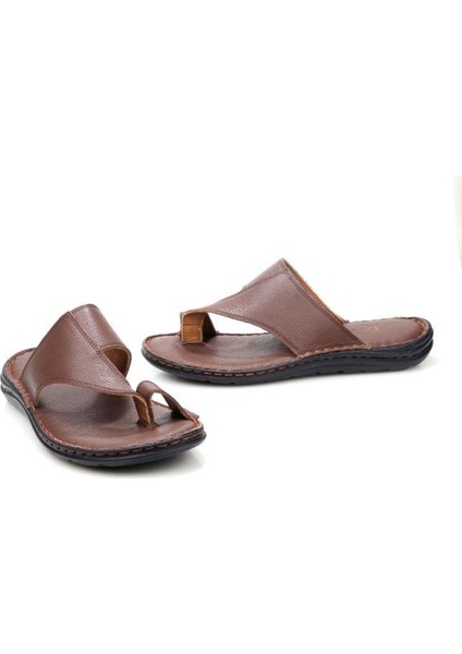 PS-33510 Ortopedik Erkek Deri Parmak Arası Terlik modelleri