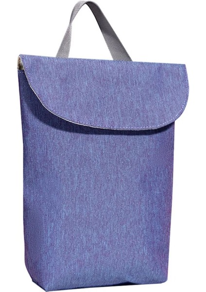 Islak/kuru Bez Düzenleyici Çanta, Açık Mavi 30X25 cm