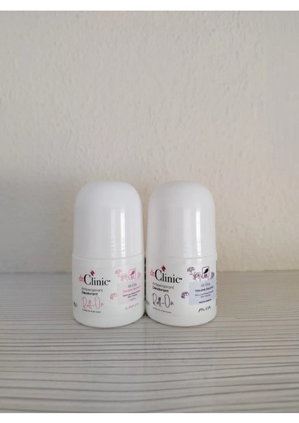 Dr.clinic Antiperspirant Women Rool-On +Dr.clinic Antiperspirant Men Rool-On