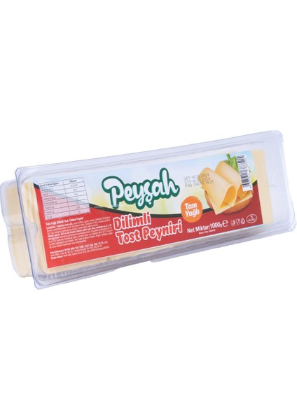 Peysah Dilimli Tost Peynirı 1000 gr fiyatları