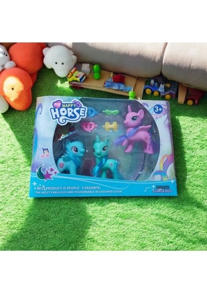 KZL-C803-1 Pony 3'lü Kutulu Aksesuarlı