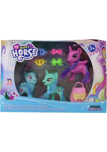 KZL-C803-1 Pony 3'lü Kutulu Aksesuarlı fiyatları