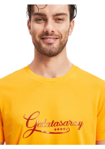 Orijinal Lisanslı Sarı T-Shirt