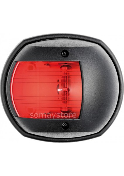 SL15 Tekne İskele Seyir Feneri Siyah 12V LED 73X84MM 15M Kadar Tekneler Için