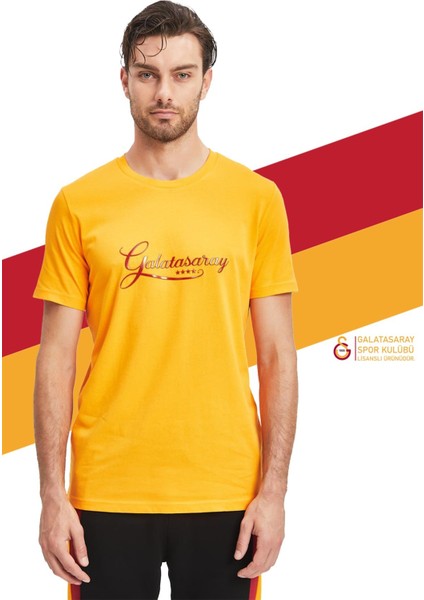 Orijinal Lisanslı Sarı T-Shirt Gs Hediyelik Ahşap Kutulu