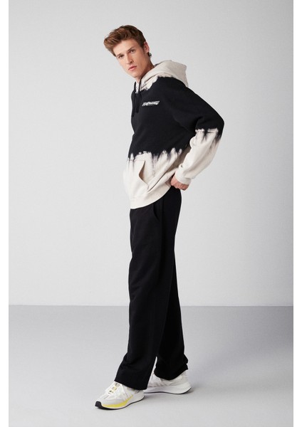 Astetıng Relaxed Oversize Siyah Sweatshirt