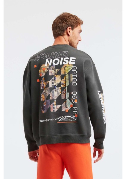Rad Oversize Antrasit Sweatshirt
