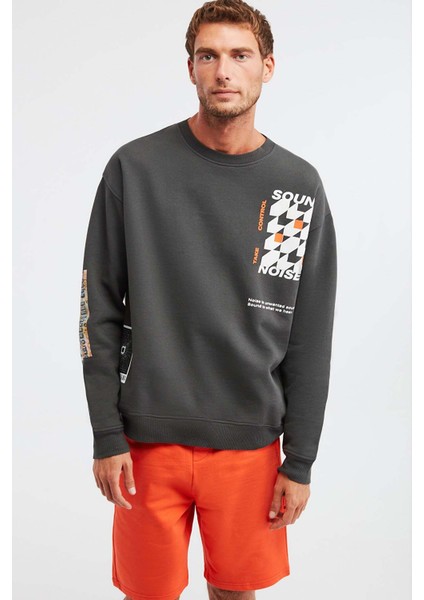 Rad Oversize Antrasit Sweatshirt fiyatları