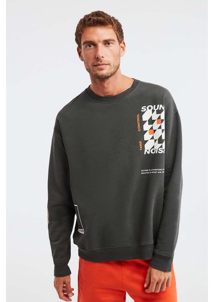 Rad Oversize Antrasit Sweatshirt fırsatları