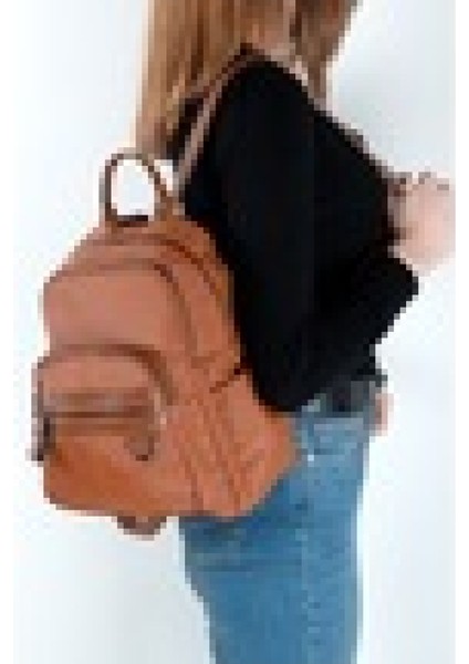 Kadın Çok Bölmeli Yıkama Deri Sırt Çanta indirimleri