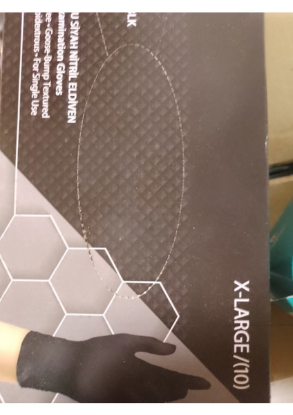 Master Force Balık Sırtı Nitril Eldiven (M Beden) 50'li Siyah mg gloves fiyatları