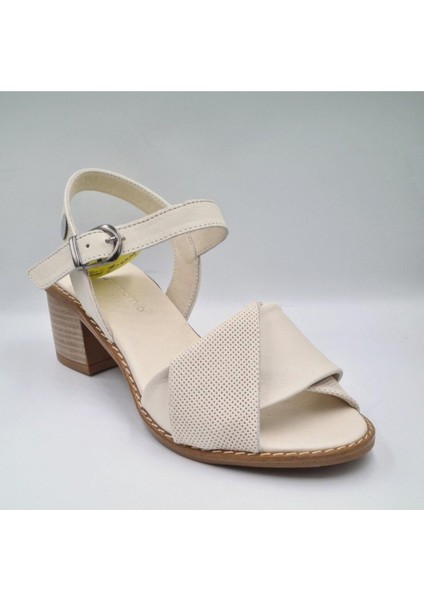 D25YS-2835 Kadın Deri Sandalet