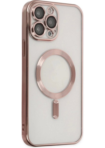 Newface iPhone 13 Pro Max Kılıf Kross Magneticsafe Kapak - Rose fiyatları