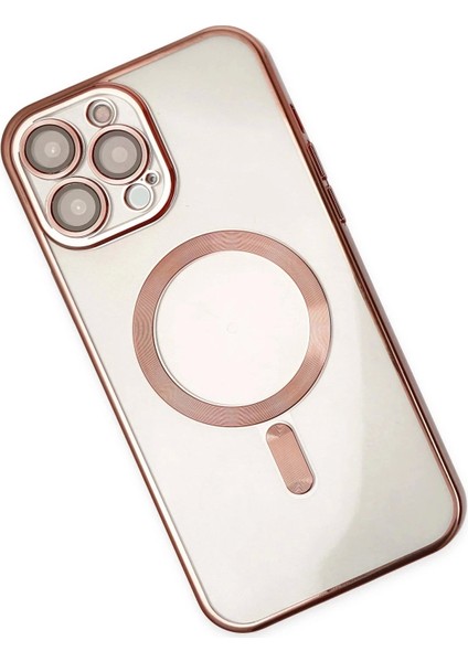 Newface iPhone 13 Pro Max Kılıf Kross Magneticsafe Kapak - Rose modelleri