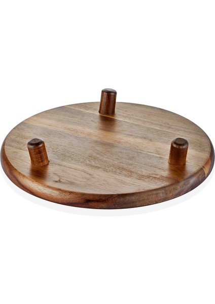 Natura Akasya Ayaklı Servis 32 cm fiyatları
