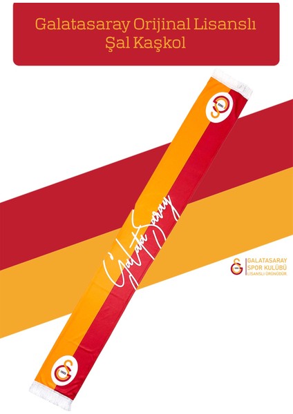 Orijinal Lisanslı 5 Yıldızlı Sarı Kırmızı Erkek T-Shirt + Şal Kaşkol Set Hediyelik Ahşap Kutulu modelleri