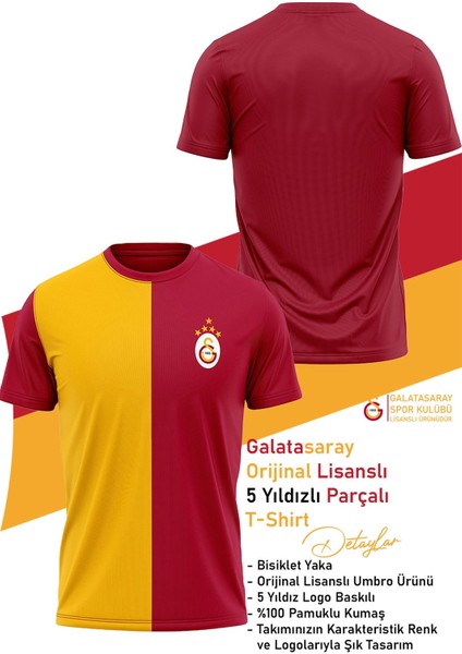 Orijinal Lisanslı 5 Yıldızlı Sarı Kırmızı Erkek T-Shirt + Şal Kaşkol Set Hediyelik Ahşap Kutulu fırsatları