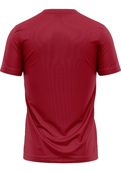 Orijinal Lisanslı 5 Yıldızlı Sarı Kırmızı Erkek T-Shirt + Şal Kaşkol Set Hediyelik Ahşap Kutulu