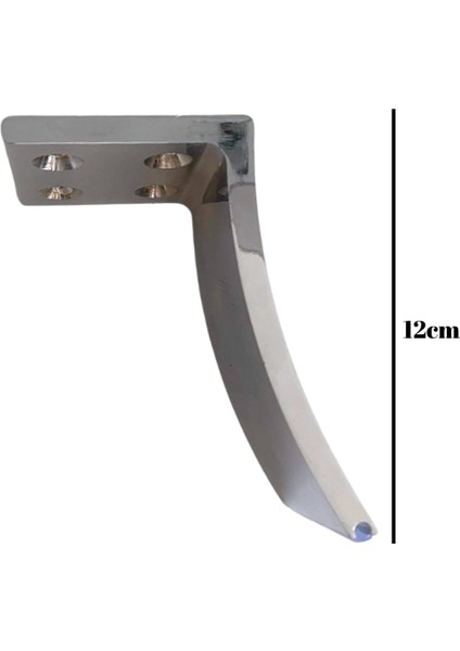 Yay Krom 12CM Metal Ayak Masa Dolap ve Mobilya AYAĞI(KROM)(12CM)(METAL) indirimleri