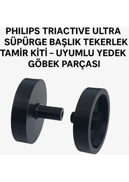 Philips Triactive Ultra Süpürge Başlık Tekerlek Tamir Kiti – Uyumlu Yedek Göbek Parçası fırsatları
