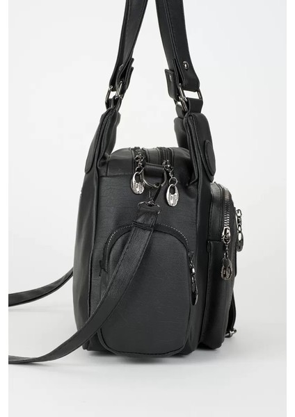 Kadın Çok Bölmeli Yıkama Deri El Omuz Çantası fiyatları