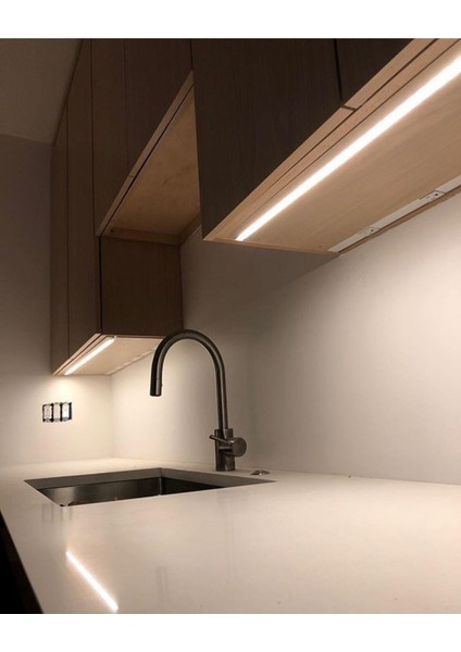 100CM LED Lineer Aydınlatma, Beyaz, Anahtarlı, Dekoratif, Mutfak Tezgah Altı fiyatları