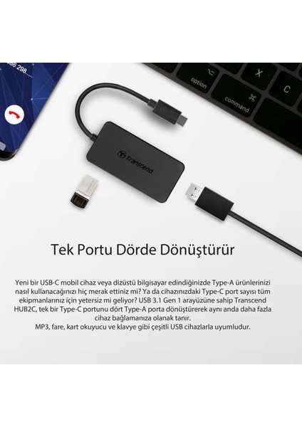 4-Port Hub, USB 3.1 Gen 1, Type C Çoğaltıcı fırsatları