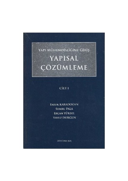 Yapısal Çözümleme Cilt: 1