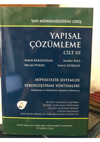 Yapısal Çözümleme Cilt: 1 modelleri