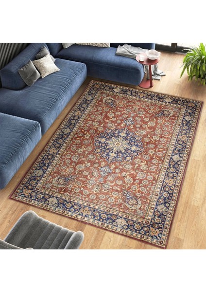 Cansu Koleksiyonu Eskitme Görünümlü Çok Renkli Desenli Dokuma Taban Modern Dekoratif Halı CANSU38 fiyatları