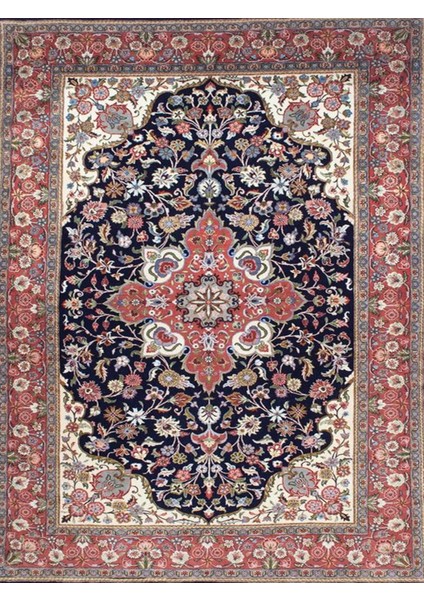 Cansu Koleksiyonu Çok Renkli Desenli Dokuma Taban Modern Dekoratif Halı CANSU41