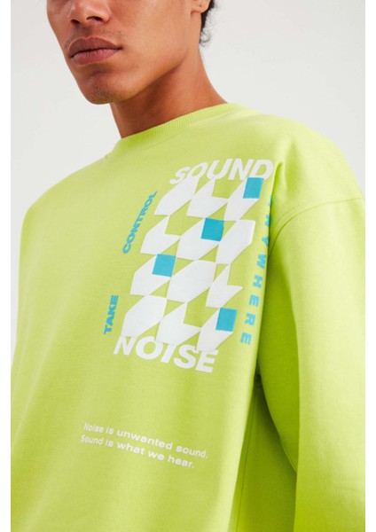 Rad Oversize Neon Yeşil Sweatshirt fiyatları