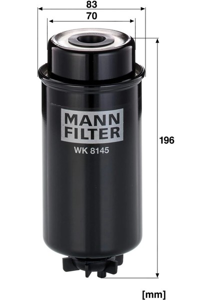Wk 8145 - Yakıt Filtresi - Mann Fılter fiyatları