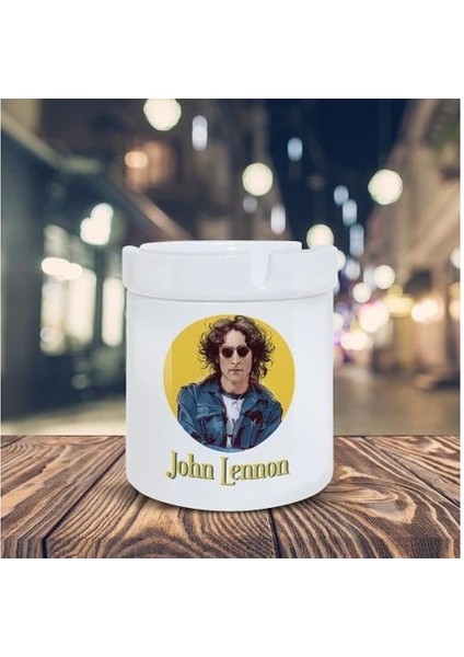 John Lennon Küllük Sanatçı Baskılı Kül Tablası