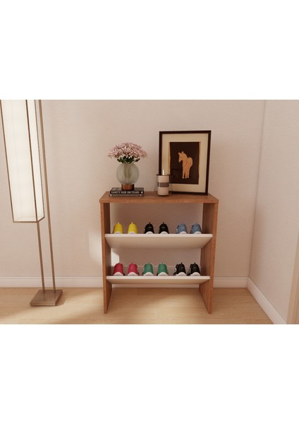 Göktepe Ayakkabı Dolabı M.kiraz-Beyaz