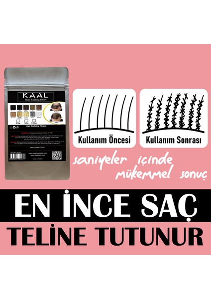 100 GR Koyu Kahve (Dark Brown) Saç Tozu