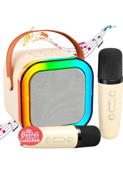 Karaoke Mikrofon Hoparlör Seti