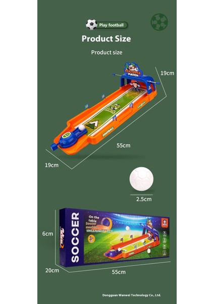 Çocuk Masaüstü Futbol Oyun Masası Iki Oyunculu ve Rekabetçi Oyuncaklar Ebeveyn-Çocuk Interaktif Futbol Masası (Yurt Dışından) fırsatları