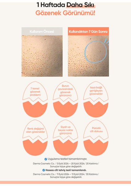 Cilde Aydınlık ve Pürüzsüz Görünüm Kazandıran Gözenek Karşıtı Serum A'PIEU Egg Pha Pore Serum modelleri