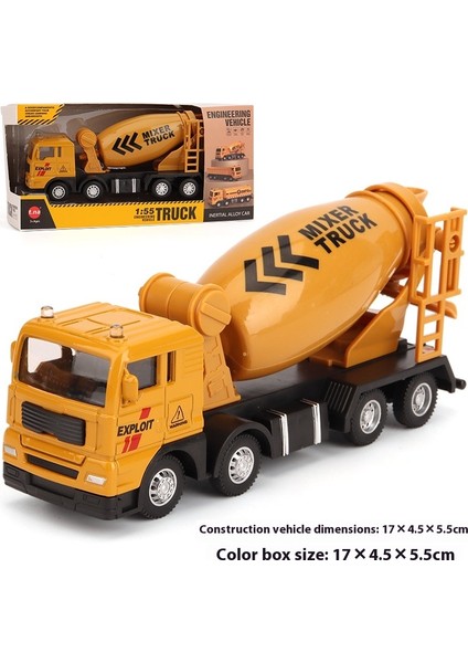 Çocuk Oyuncakları 1:55 Simülasyon Alaşımlı Araba Modeli (Yurt Dışından)