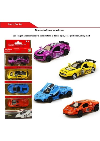 Küçük Araba Seti Q Versiyonu (Yurt Dışından)