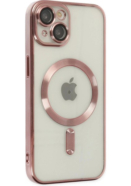 Newface iPhone 14 Plus Kılıf Kross Magneticsafe Kapak - Rose fiyatları